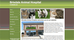 Desktop Screenshot of brisdaleanimalhospital.com