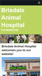 Mobile Screenshot of brisdaleanimalhospital.com